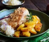 Comida cocinada de temporada